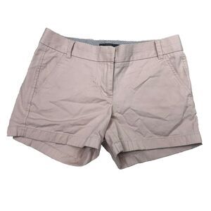 J Crew Chino Shorts Women's Pink City Fit Pockets